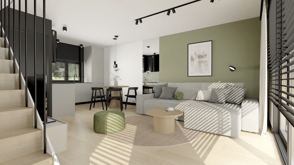 Aménagement intérieur d’une maison modulaire