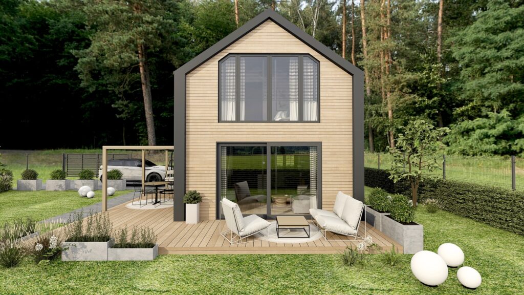 Aménagement intérieur d’une maison modulaire
